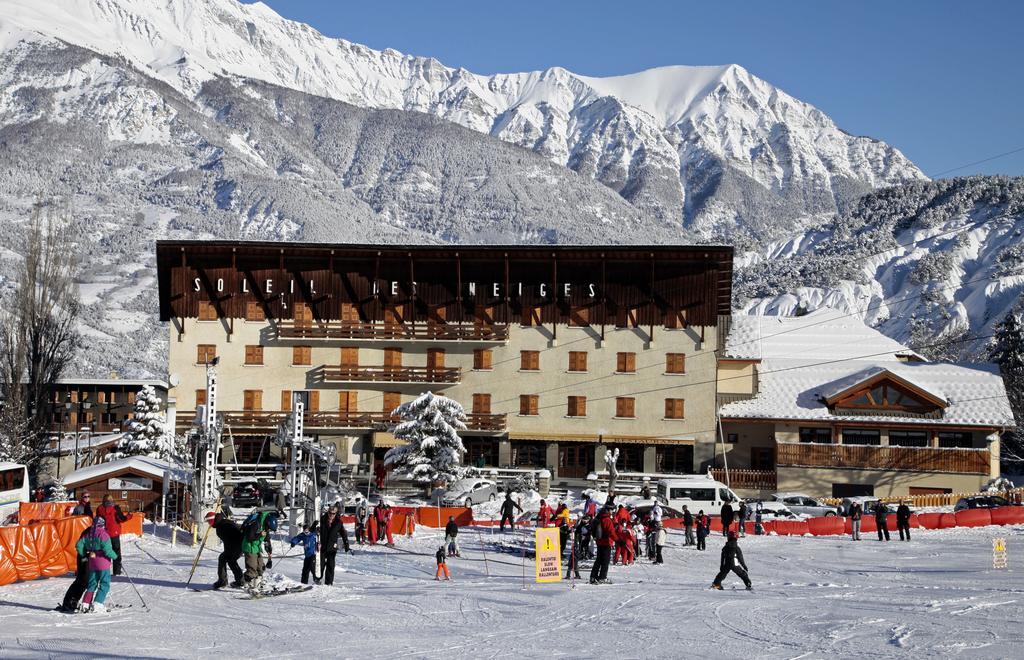 Hotel Soleil Des Neiges Le Sauze Bagian luar foto