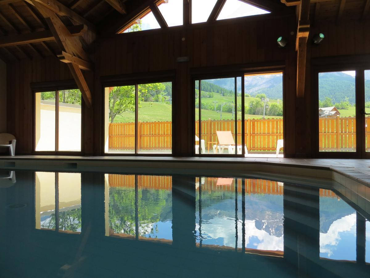 Hotel Soleil Des Neiges Le Sauze Bagian luar foto