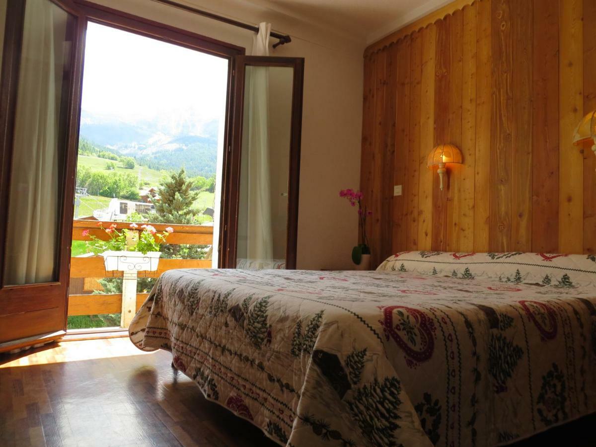 Hotel Soleil Des Neiges Le Sauze Bagian luar foto